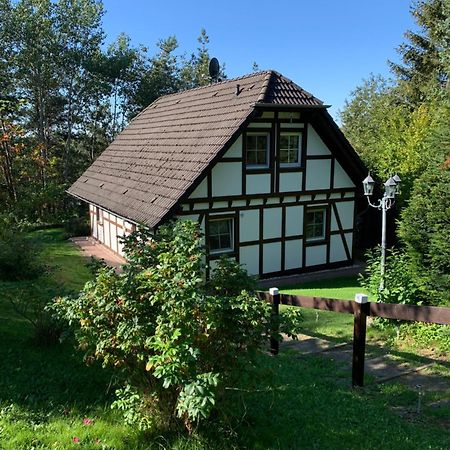 Die Kleine Ferienvilla Am Edersee Frankenau Esterno foto