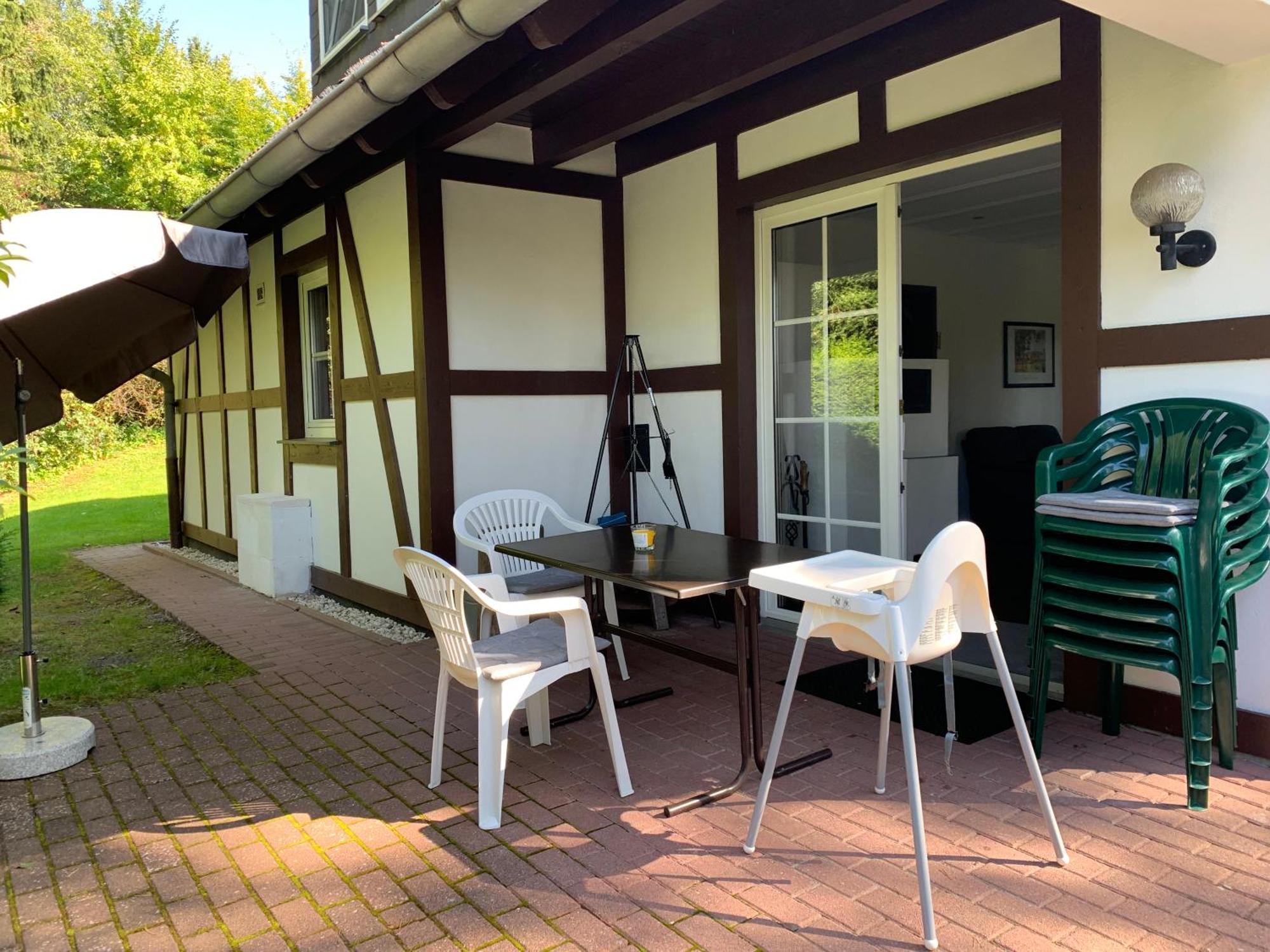 Die Kleine Ferienvilla Am Edersee Frankenau Esterno foto